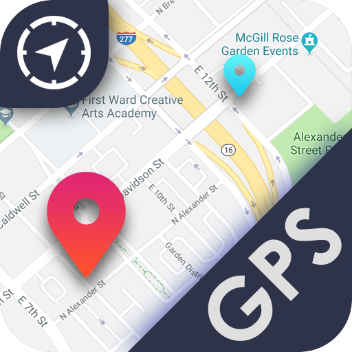 Street View HD Live - GPS Navigation &amp; Location icon