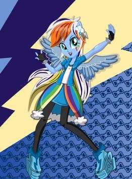 Rainbow dash Dress up screenshot 2