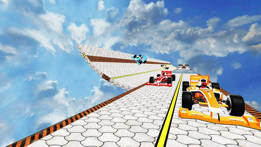 formula car racing Impossible turbo car traffic screenshot 2