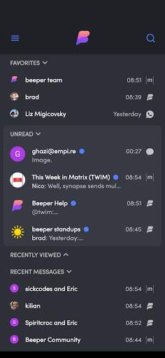 Beeper - Unified Messenger screenshot 1