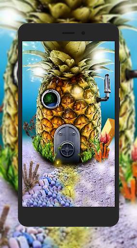Cute Pineapple Wallpaper screenshot 4