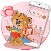 Cute Love Teddy Bear Theme 1.1.3