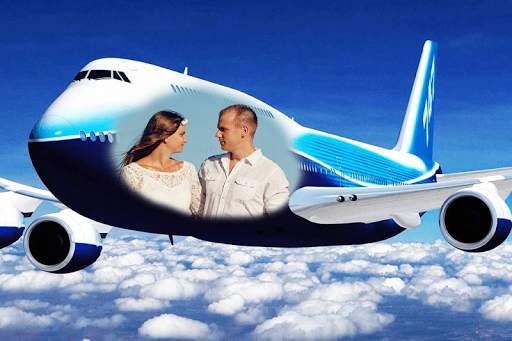 Aeroplane Photo Frame 1 تصوير الشاشة