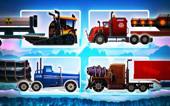 Truck Driving Race 2: Ice Road screenshot 1