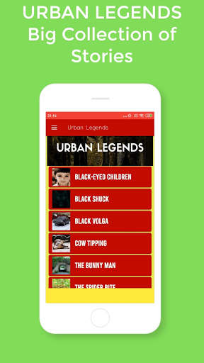 Urban Legends Offline screenshot 1