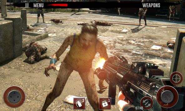 Zombie Shooter Simulator Death Killer 3D screenshot 2