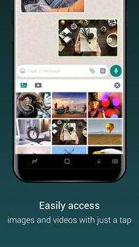 Keyboard for Whatsapp-fast emoji/sticker/gif send screenshot 5
