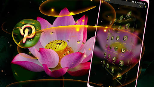 Water Lilies Launcher Theme screenshot 3