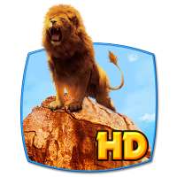 Wild Lion Live Wallpaper logo