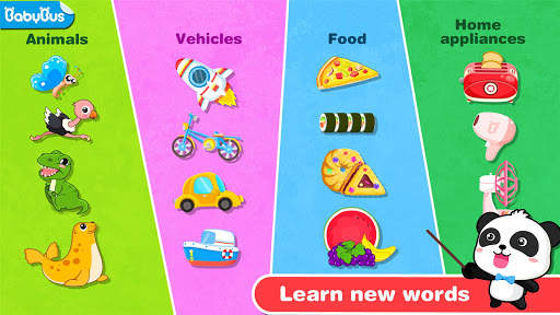 Baby Panda’s Basic Words screenshot 1