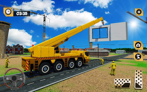Heavy Excavator Construction Crane Simulator 2019 screenshot 4