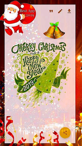 New Year | Christmas Image and GIF Wish Edit 2019 screenshot 4