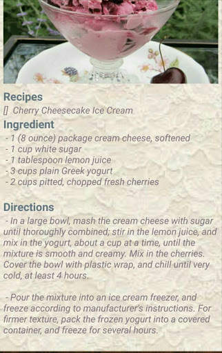 ice Cream Recipe Offline App screenshot 3