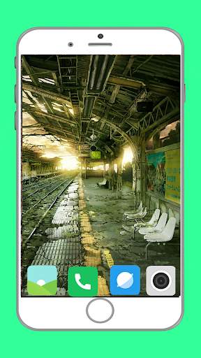 Railroad Full HD Wallpaper screenshot 9