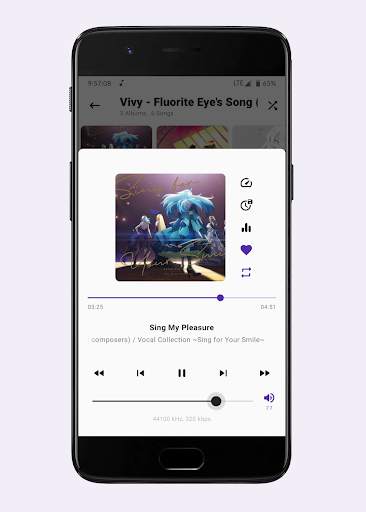 Music Player GO screenshot 2