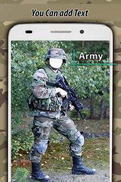 Army Photo Suit screenshot 4