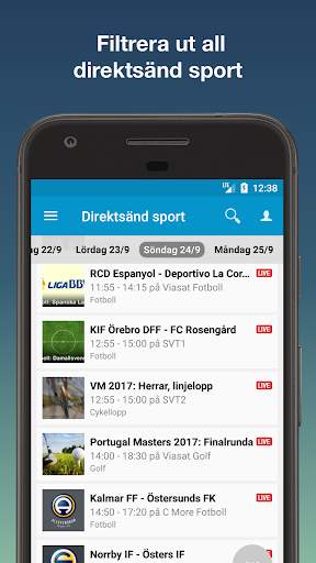 TV24.se - Svensk TV-tablå screenshot 3
