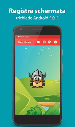 Lancia Giochi - Registrazione schermata e Booster screenshot 3