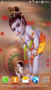 God Krishna Live Wallpaper screenshot 2