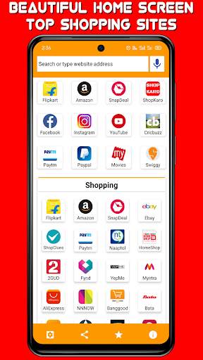 INDIA Online Shopping - All in One Shopping App screenshot 1