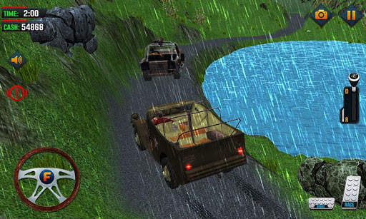 Real Offroad Jeep Driving - Crazy Truck Driver Sim screenshot 5