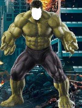 SuperHero Hulk The Green Man Photo edit screenshot 3