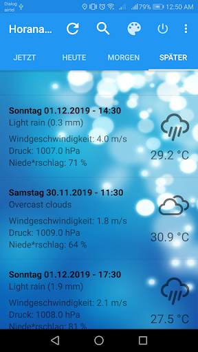 Wetter App screenshot 4