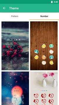 Green Applock Theme Yearning screenshot 4