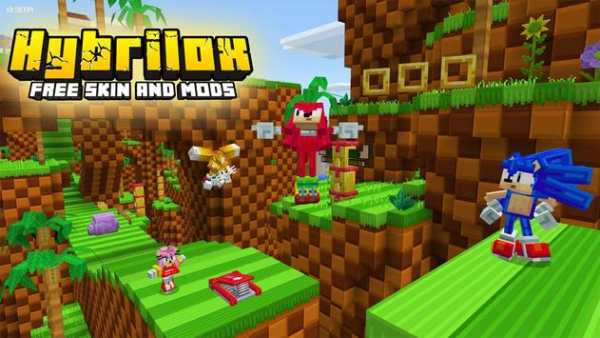 Sonic Skin ⚡Dash For MINECRAFT PE скриншот 1