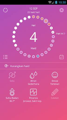 Ovu – Pengesan Haid Percuma screenshot 1