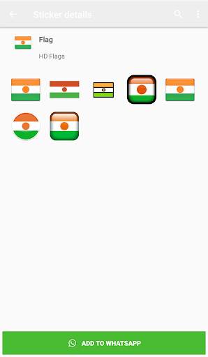 Niger Stickers for WhatsApp (WAStickerApps) screenshot 2