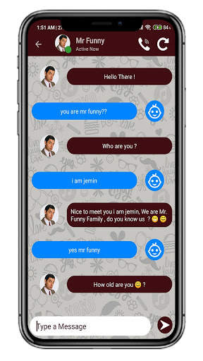 Mr Bean (Funny) Fake Video Call & Chat Simulator screenshot 2