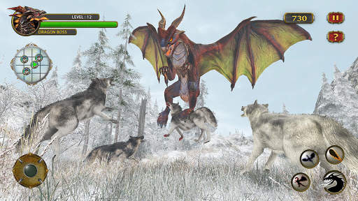 Dragon Simulator Attack 3D Game screenshot 7