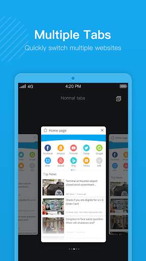 Web Browser - Fast & Private & Ad Blocker screenshot 4