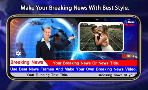 Breaking News Video Maker screenshot 4