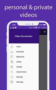 All Video Downloader-Hd Videoly Downloader 4 تصوير الشاشة