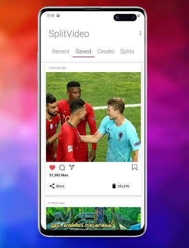 SplitVideo: Save &Split Status Videos for WhatsApp स्क्रीनशॉट 3