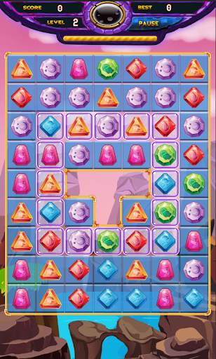 Jewels crush Match jewels screenshot 3