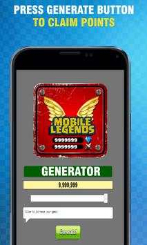 Hack Unlimited Mobile Legends Diamond - App Prank! screenshot 2