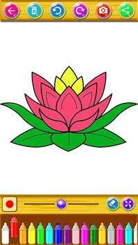 coloring flower game screenshot 3