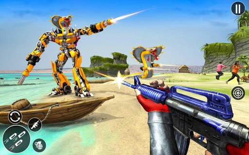 Robot Gun Shooting: FPS Shooting Game screenshot 1