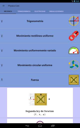 Fórmulas de Física - Physics Calc screenshot 17