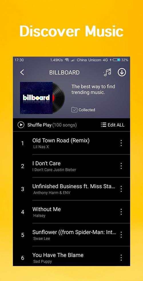 Young Radio+ Music - Free Music Video Player screenshot 1
