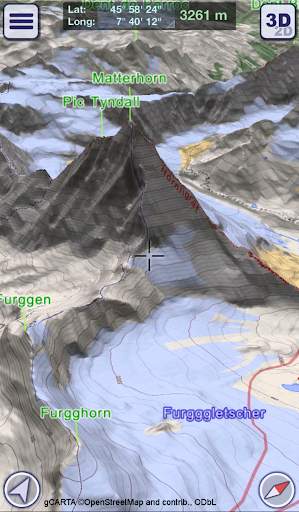GeoFlyer Europe 3D - Offline Maps GPS Routing screenshot 1