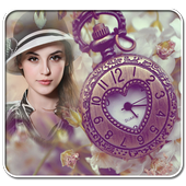 Locket Watch Photo Frames icon