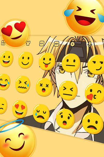 Anime Boy Keyboard screenshot 3