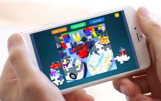 Jigsaw Pororo Lego screenshot 5