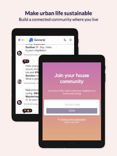 Connected Living Messenger screenshot 1