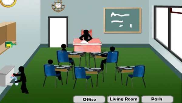 Stickman Death Classroom screenshot 1
