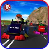 Kids Police Car Racing logo